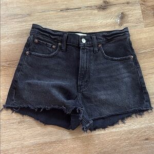 Abercrombie & Fitch High Rise 90s Cutoff Shorts